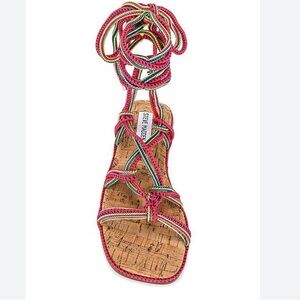 Steve Madden lace up sandals